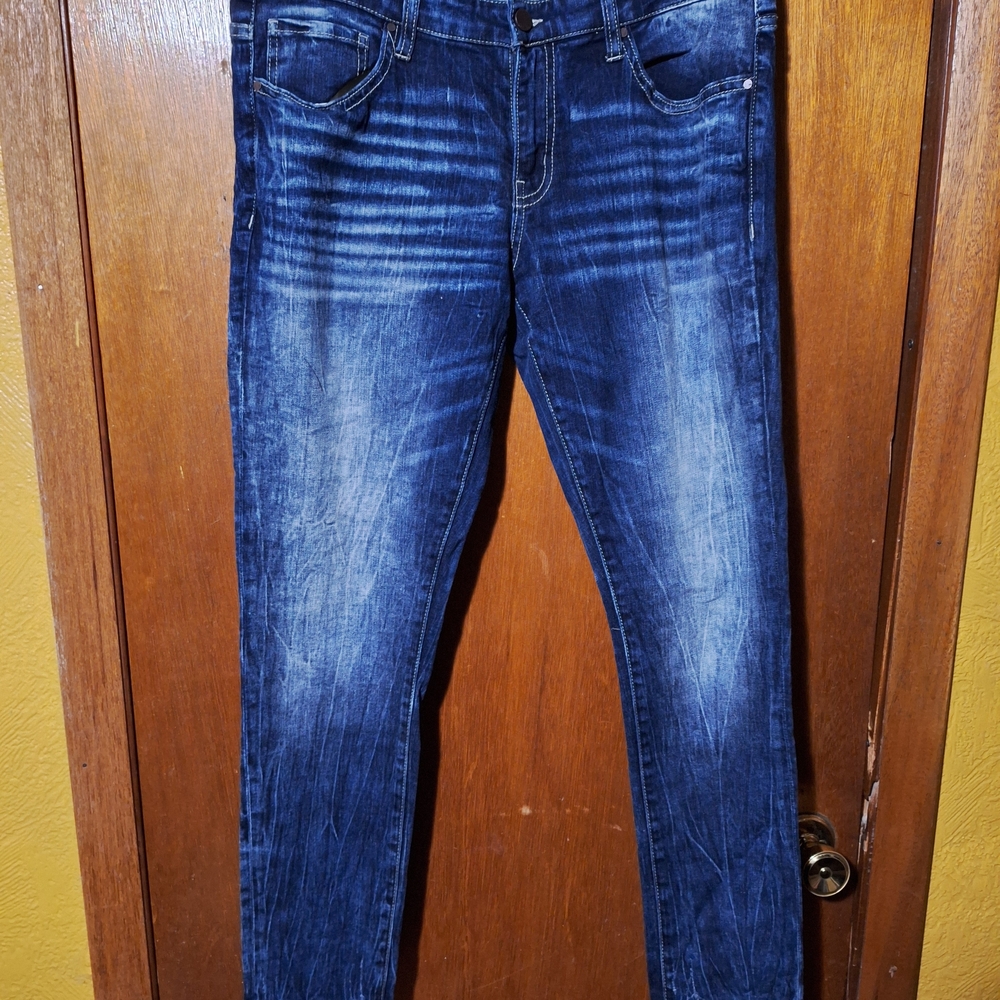 BKE Women's Blue Payton Skinny Jeans